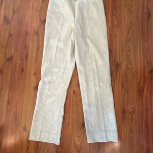 Ralph Lauren vintage black label linen ankle length pants size 8